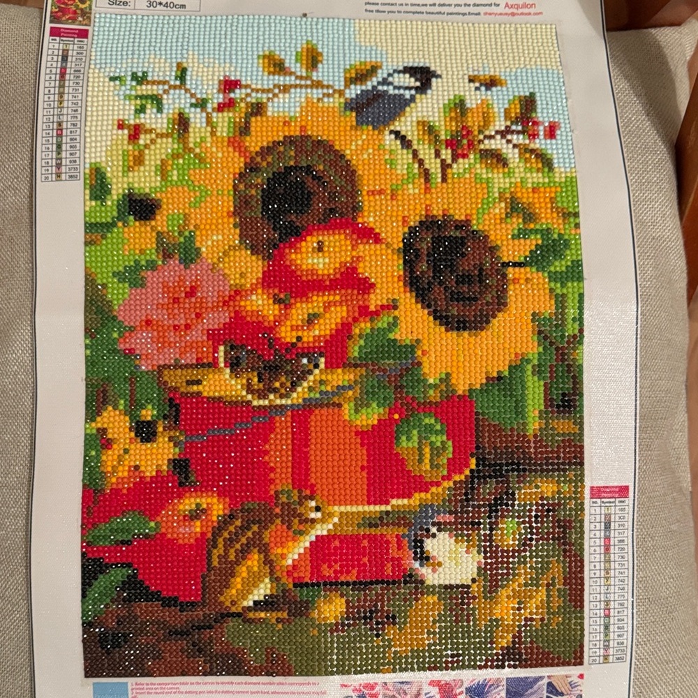 Colorful Sunflower Diamond Painting Kit